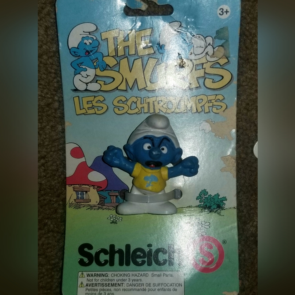 Vintage Smurf figurine
